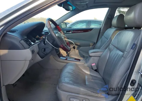 2004 Lexus Es 330 z USA, uszkodzony, nr VIN JTHBA30G945036183